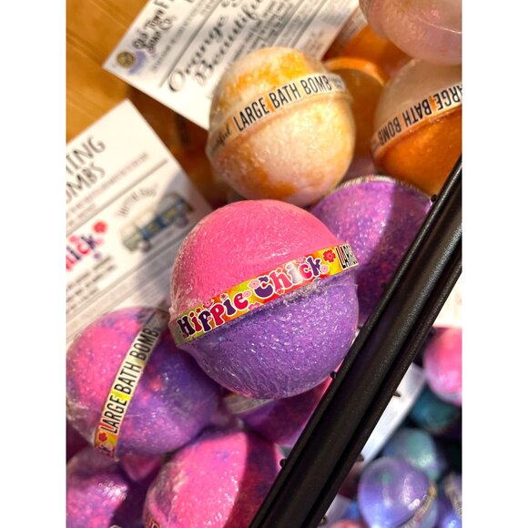 Old Town Soap Co. Fizzy Foaming Bath Bombs Assorted Scents Lavender Orange More! - Picture 10 of 14